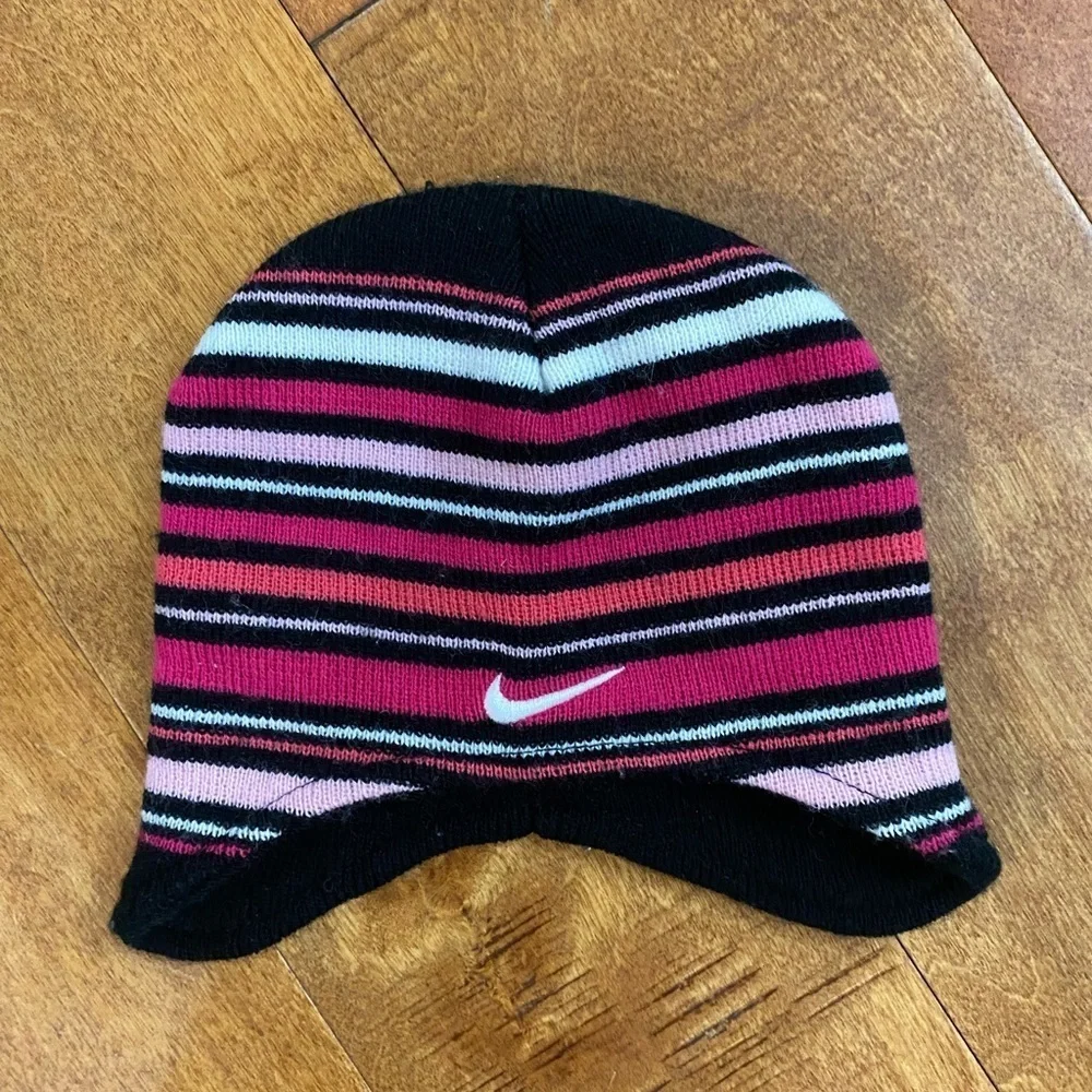 Nike Multicolor Striped Beanie Toddler 1-2Y